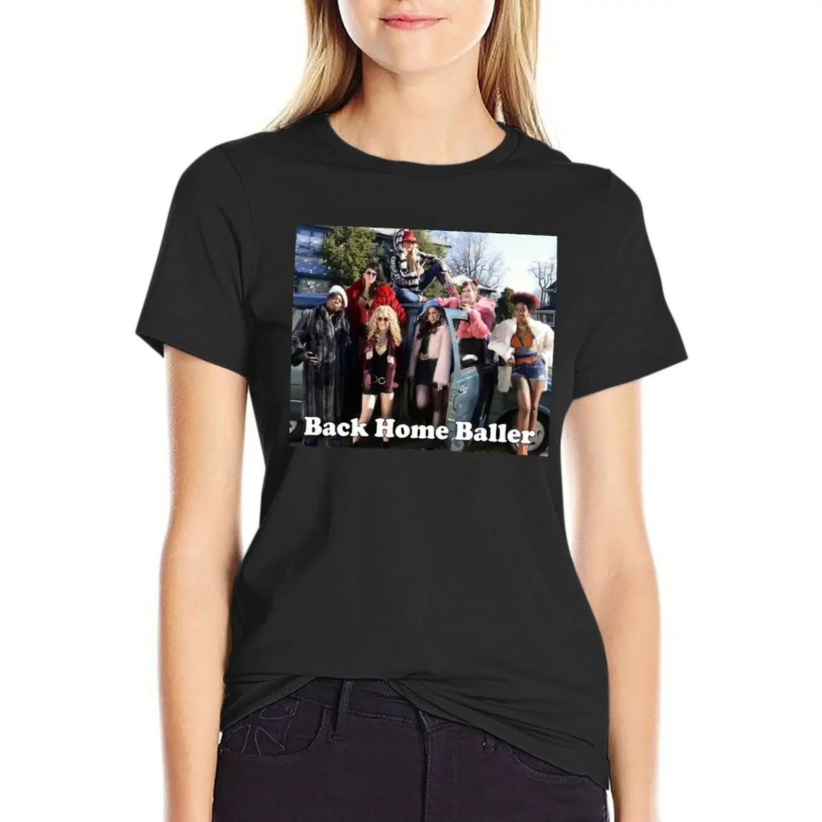 Back Home Ballers SNL Sketch T-Shirt graphics quick drying kawaii clothes tops Women
Back Home Ballers SNL Sketch T-Shirt graphics quick drying kawaii clothes tops Women