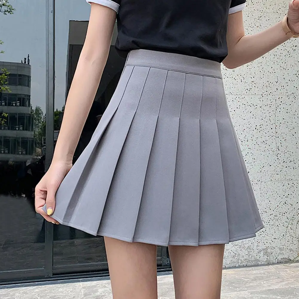 Women Spring Summer Jk A Line Crotch High-waist Short Large Hem Pleated Fashion Skirt Autumn Winter Plaid Half-skirt Hip Lift
Women Spring Summer Jk A Line Crotch High-waist Short Large Hem Pleated Fashion Skirt Autumn Winter Plaid Half-skirt Hip Lift