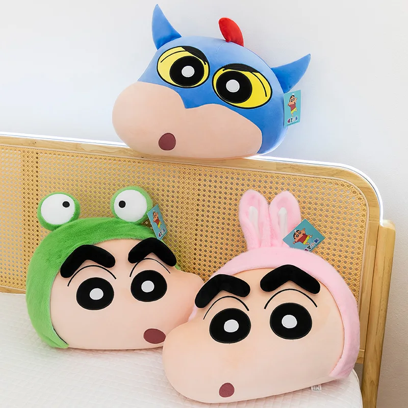 Crayon Shin-chan Plush Pillow with Bunny Bee Frog Superhero Hat Soft Stuffed Toy for Kids Adults Anime Fans Gift Room Decoration
Crayon Shin-chan Plush Pillow with Bunny Bee Frog Superhero Hat Soft Stuffed Toy for Kids Adults Anime Fans Gift Room Decoration