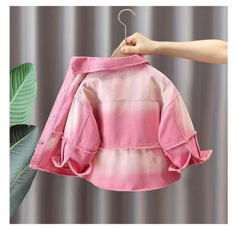 Boys' Spring and Autumn Pink Jacket 2025 New Fashionable Gradient Jacket Children's Casual Top
Boys' Spring and Autumn Pink Jacket 2025 New Fashionable Gradient Jacket Children's Casual Top
