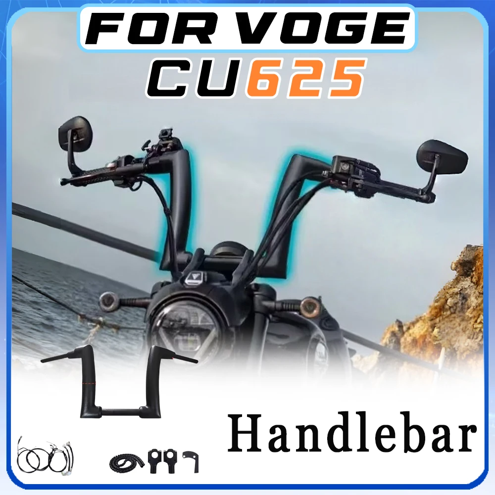 Для VOGE CU625 625cu CU 625 625CU: модифицированный черный руль и аксессуары для тюнинга.
Для VOGE CU625 625cu CU 625 625CU: модифицированный черный руль и аксессуары для тюнинга.