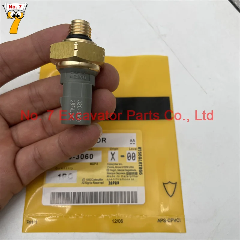 High Quality New Pressure Sensor 320-3060 3203060 for C13 C15 C9.3 C27 3512 3516 3203060 Engine Fuel Oil Pressure Sensor
High Quality New Pressure Sensor 320-3060 3203060 for C13 C15 C9.3 C27 3512 3516 3203060 Engine Fuel Oil Pressure Sensor