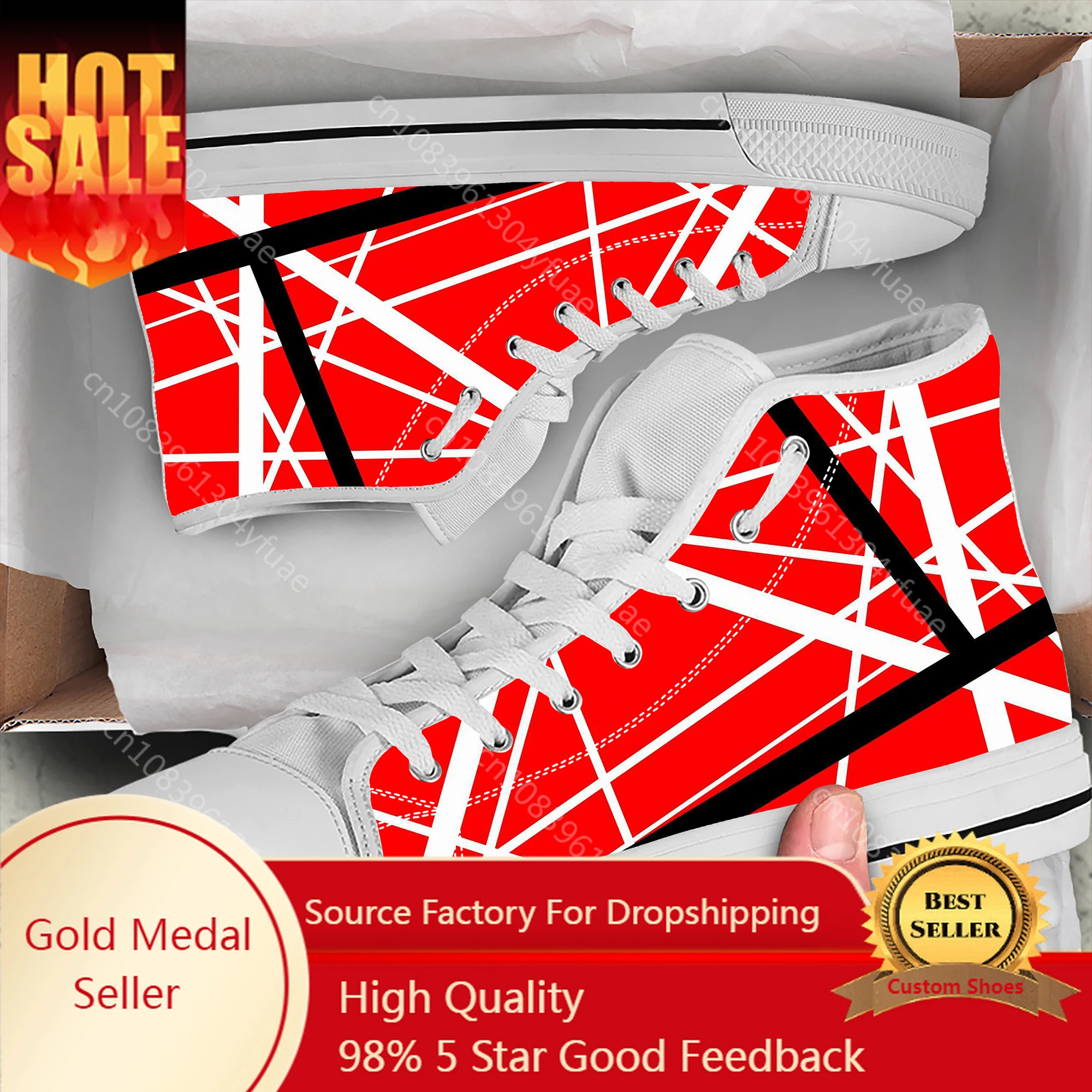 Van EVH 5150 STRIPES Halen Harajuku Lightweight High Top Canvas Shoes Men Women Casual Breathable Sneakers Sneakers Casual Shoes
Van EVH 5150 STRIPES Halen Harajuku Lightweight High Top Canvas Shoes Men Women Casual Breathable Sneakers Sneakers Casual Shoes