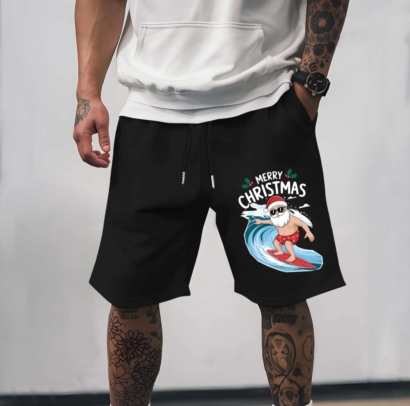 Men's Casual Solid Color Shorts with Drawstring Waistband Design, Perfect for Summer Beach Vacations
Men's Casual Solid Color Shorts with Drawstring Waistband Design, Perfect for Summer Beach Vacations