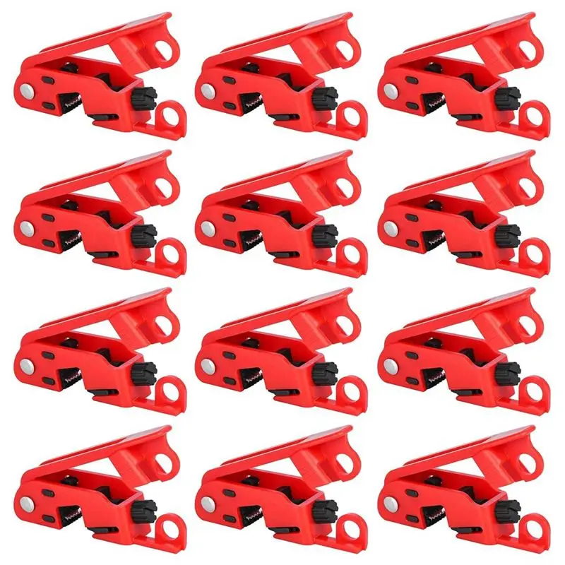 A29F-Circuit Breaker Lockout, Lockout Tagout Breaker Lock For Standard Single And Double Toggles, Pack Of 12
A29F-Circuit Breaker Lockout, Lockout Tagout Breaker Lock For Standard Single And Double Toggles, Pack Of 12
