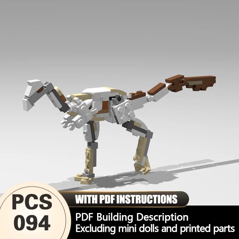 Creators Animal Series Model MOC Building Bricks Small Oviraptorid Modular Technology Gifts Holiday Assemble Children Toys Suit
Creators Animal Series Model MOC Building Bricks Small Oviraptorid Modular Technology Gifts Holiday Assemble Children Toys Suit