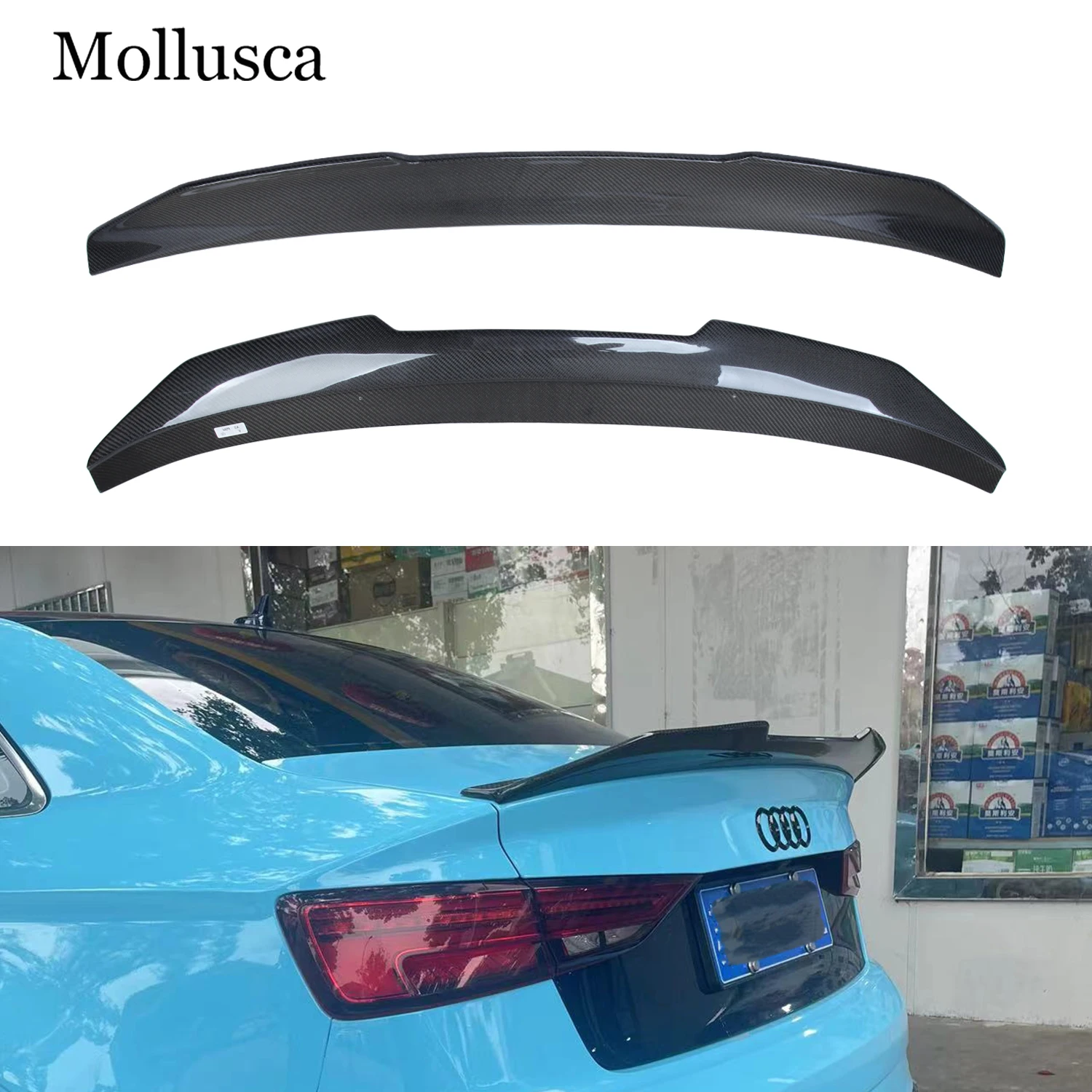 For AUDI A3 S3 RS3 8V PSM Style Real Carbon Fiber Material Rear Spoiler Trunk Wing 2013-2020
For AUDI A3 S3 RS3 8V PSM Style Real Carbon Fiber Material Rear Spoiler Trunk Wing 2013-2020