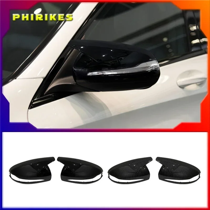 Carbon Fiber Car Side Rearview Mirror Cover Shell for Mercedes-Benz W205 W213 X253 C E GLC GLA GLB Class
Carbon Fiber Car Side Rearview Mirror Cover Shell for Mercedes-Benz W205 W213 X253 C E GLC GLA GLB Class