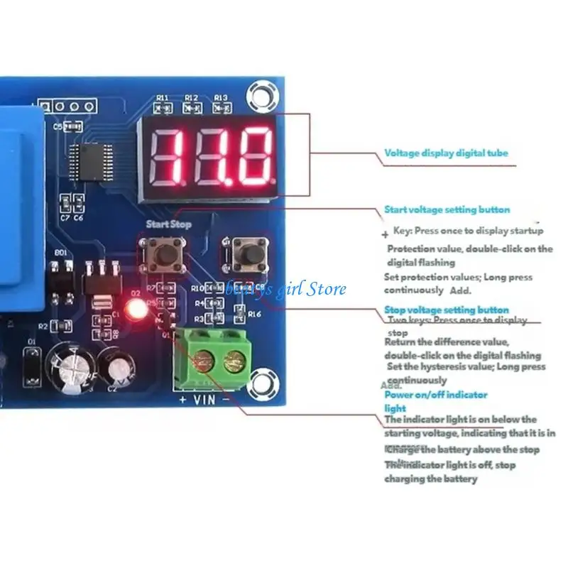 C7AB Energy Saving Battery Charging Protections Board Featuring LED Power Light
C7AB Energy Saving Battery Charging Protections Board Featuring LED Power Light