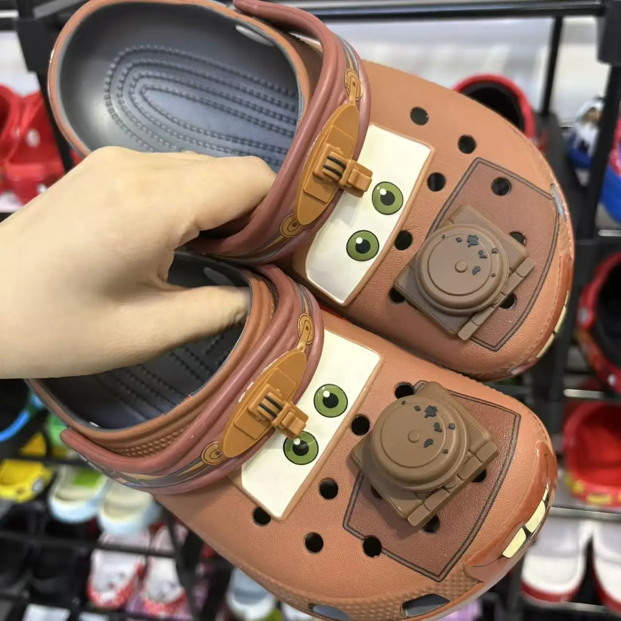 Adult Cartoon Mater Slippers Cars Shoes Outdoor Sandals Cute Figurine Anime Trailer Character Cave Shoes Sandals Eva Shoes Gift
Adult Cartoon Mater Slippers Cars Shoes Outdoor Sandals Cute Figurine Anime Trailer Character Cave Shoes Sandals Eva Shoes Gift