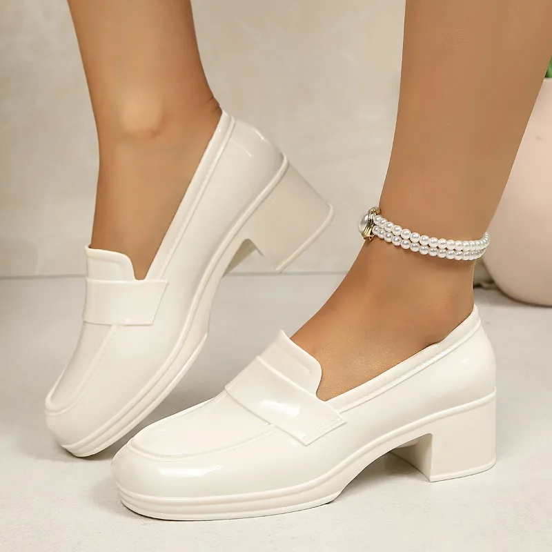 Women's Brand Designer Best-selling Retro Japanese Style Student Shoes, Fashionable Square Heel Round Toe Slip-on Walking Shoes
Women's Brand Designer Best-selling Retro Japanese Style Student Shoes, Fashionable Square Heel Round Toe Slip-on Walking Shoes