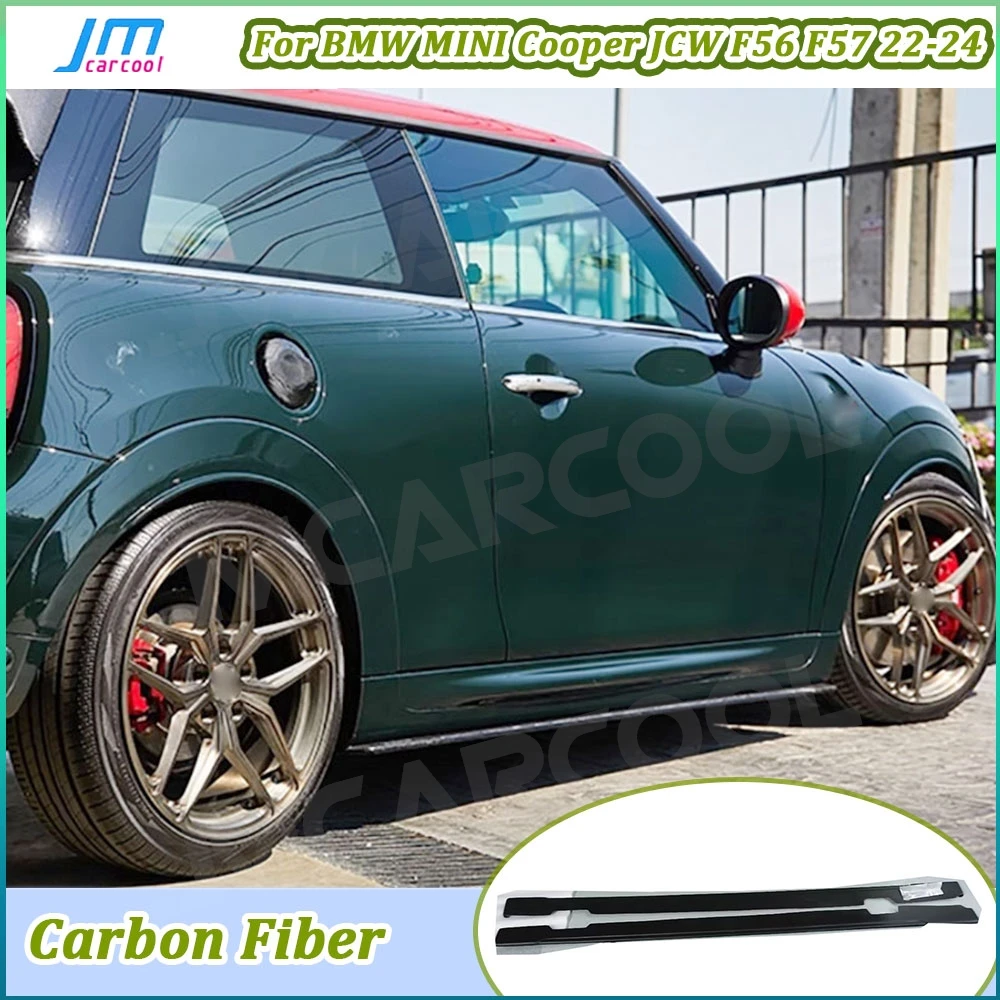 JMCARCOOL 2 шт./компл. для BMW MINI Cooper JCW F56 F57 2022-2024 боковые юбки из углеродного волокна фартук для стайлинга автомобиля удлинитель губ обвесы комплекты 
JMCARCOOL 2 шт./компл. для BMW MINI Cooper JCW F56 F57 2022-2024 боковые юбки из углеродного волокна фартук для стайлинга автомобиля удлинитель губ обвесы комплекты