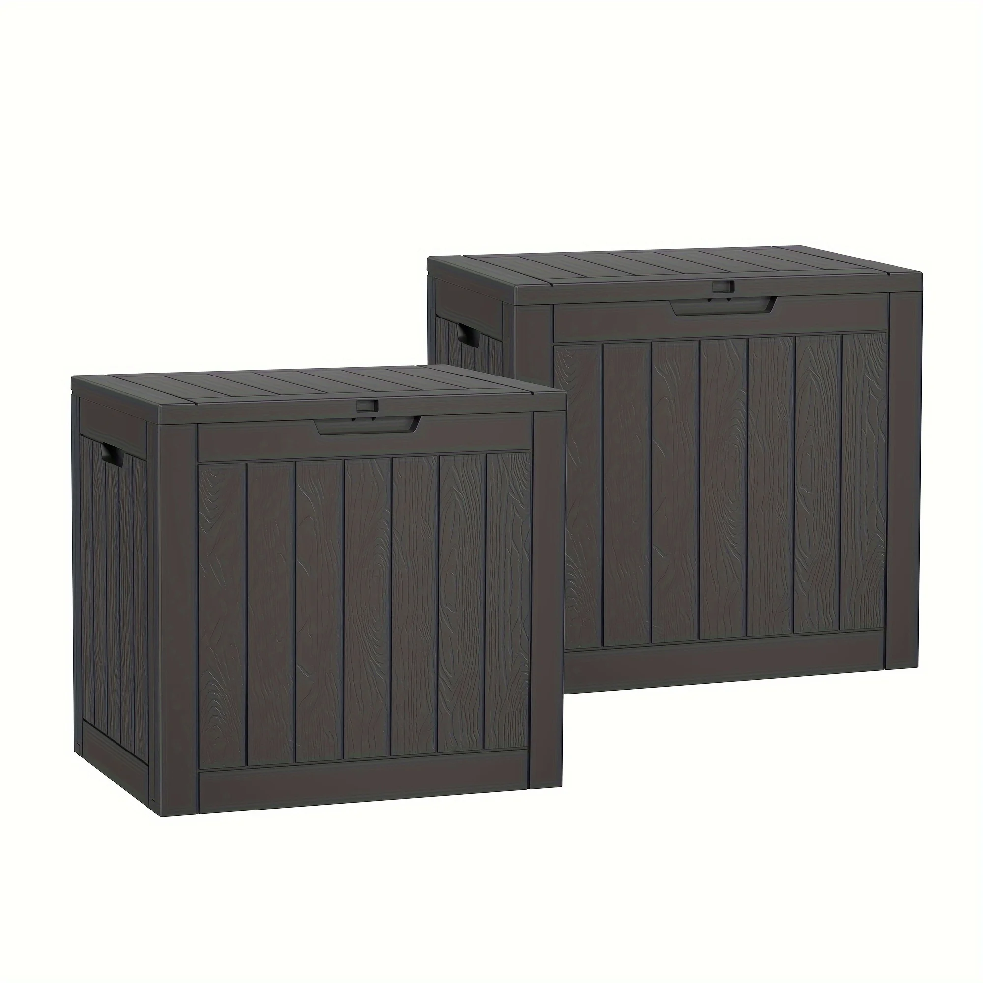 2 Pack 30 Gallon Deck Box, Resin Outdoor Storage Box with Lockable for Patio Furniture,Box, Cabinet, Rack for Outdoor Storage
2 Pack 30 Gallon Deck Box, Resin Outdoor Storage Box with Lockable for Patio Furniture,Box, Cabinet, Rack for Outdoor Storage