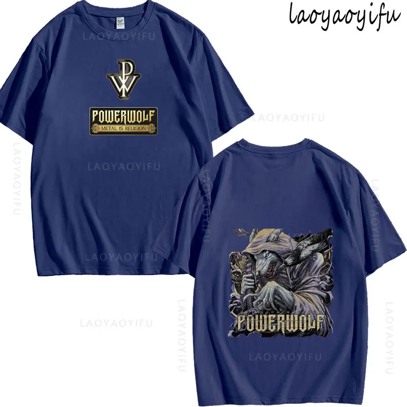 Crest Wolves Black By Powerwolf Theme 100%Cotton Double-sided Graphic Youth Cloth Summer Streetwear Top Fashion Tee Men T Shirt
Crest Wolves Black By Powerwolf Theme 100%Cotton Double-sided Graphic Youth Cloth Summer Streetwear Top Fashion Tee Men T Shirt