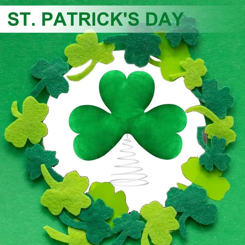 Green Plush St. Patrick's Day Tree Topper Green Plush Metal Spiral Lucky Tree Decor Irish St. Patrick's Day Topper Decoration
Green Plush St. Patrick's Day Tree Topper Green Plush Metal Spiral Lucky Tree Decor Irish St. Patrick's Day Topper Decoration