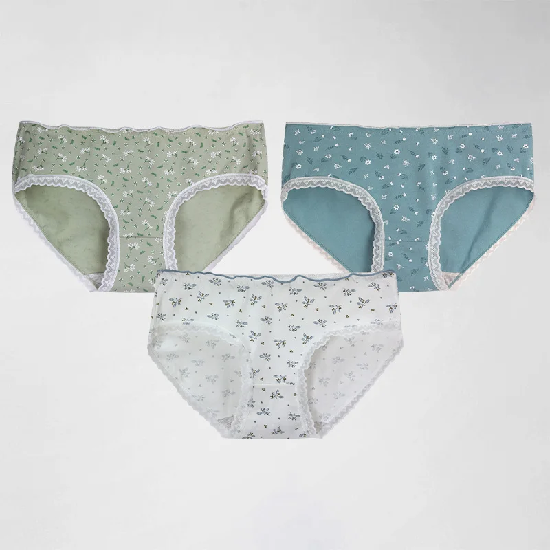 5 шт., антибактериальные кружевные удобные треугольные брюки со средней талией и принтом из чистого хлопка, дышащие леггинсы
5 шт., антибактериальные кружевные удобные треугольные брюки со средней талией и принтом из чистого хлопка, дышащие леггинсы