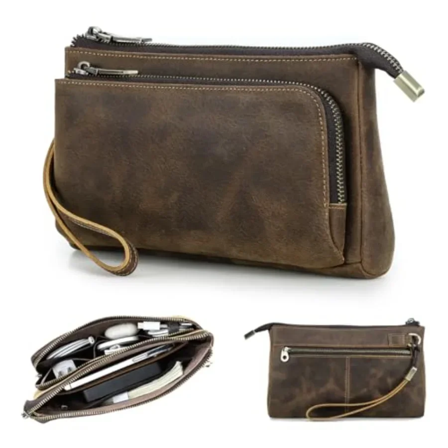 Contacts Full Grain Leather Travel Electronic Organizer Cables Chargers Accessories Storage Case Holder Clutch Bag
Contacts Full Grain Leather Travel Electronic Organizer Cables Chargers Accessories Storage Case Holder Clutch Bag
