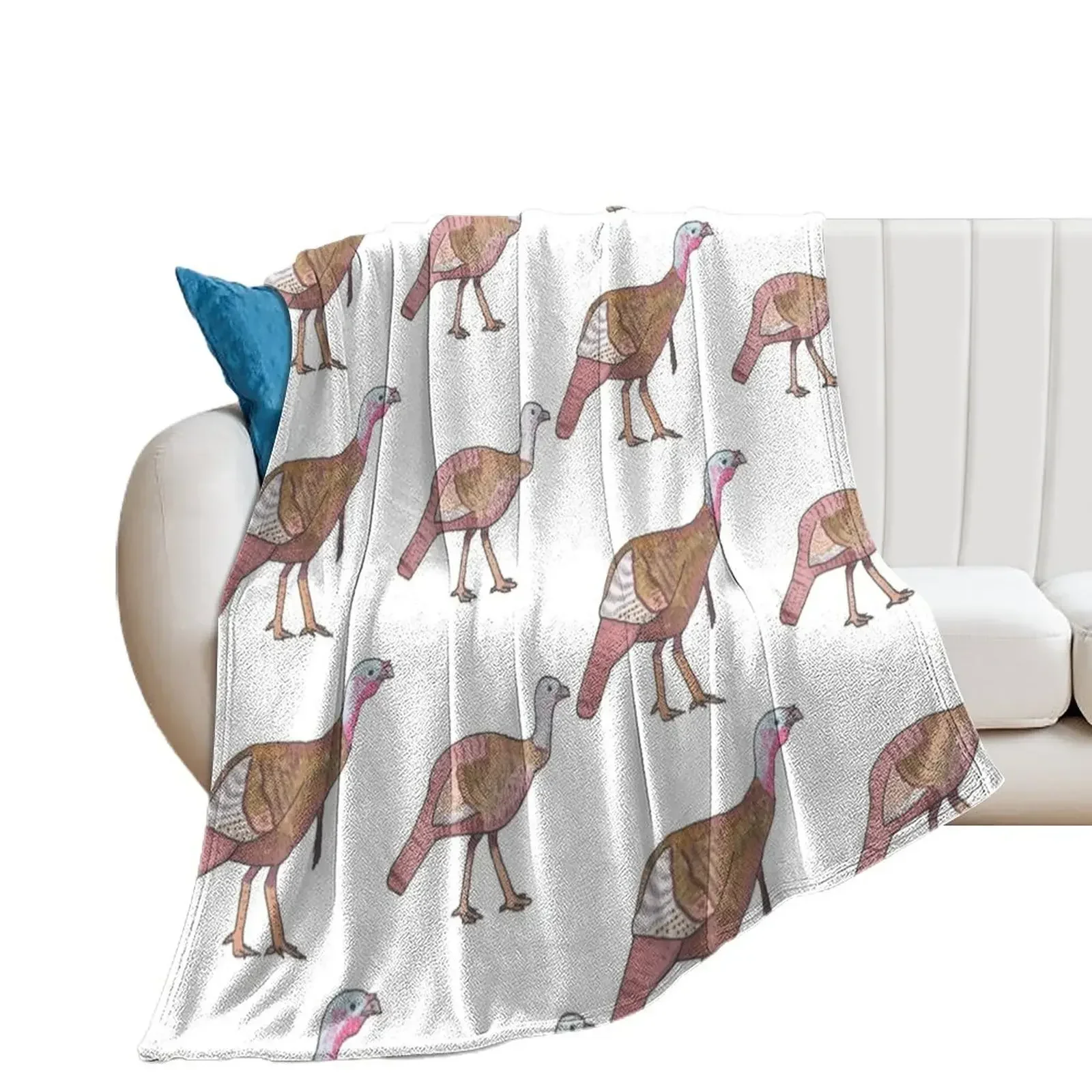 Wild Turkey bird species watercolor bird art Throw Blanket Bed Decorative Throw Thermal Blankets
Wild Turkey bird species watercolor bird art Throw Blanket Bed Decorative Throw Thermal Blankets