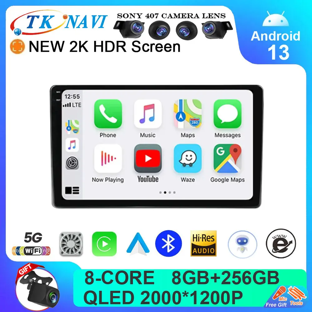 Автомобильный радиоприемник Android 13 для Mitsubishi L200 5 2018-2020, мультимедийная система с GPS-навигацией и поддержкой Wi-Fi 4G DSP QLED BT
Автомобильный радиоприемник Android 13 для Mitsubishi L200 5 2018-2020, мультимедийная система с GPS-навигацией и поддержкой Wi-Fi 4G DSP QLED BT