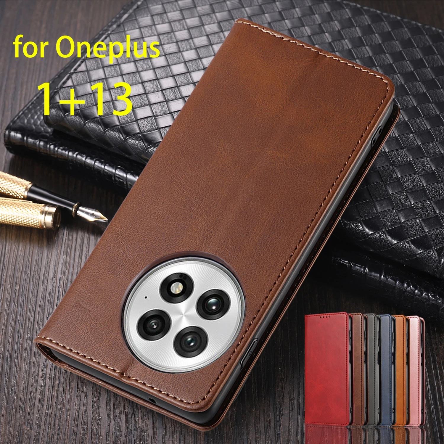 Leather Case for Oneplus 13 / Oneplus13 / 1+13 Card Holder Holster Magnetic Attraction Cover Wallet Flip Case Capa Fundas Coque
Leather Case for Oneplus 13 / Oneplus13 / 1+13 Card Holder Holster Magnetic Attraction Cover Wallet Flip Case Capa Fundas Coque