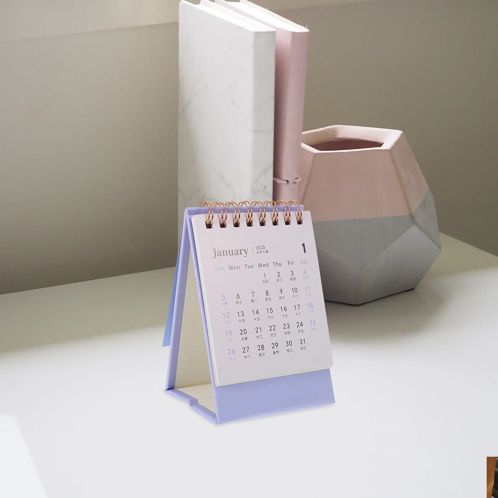 Mini Desk Calendar Daily for Small Desktop Home Office School Flip Decoration Decorative Monthly Table
Mini Desk Calendar Daily for Small Desktop Home Office School Flip Decoration Decorative Monthly Table