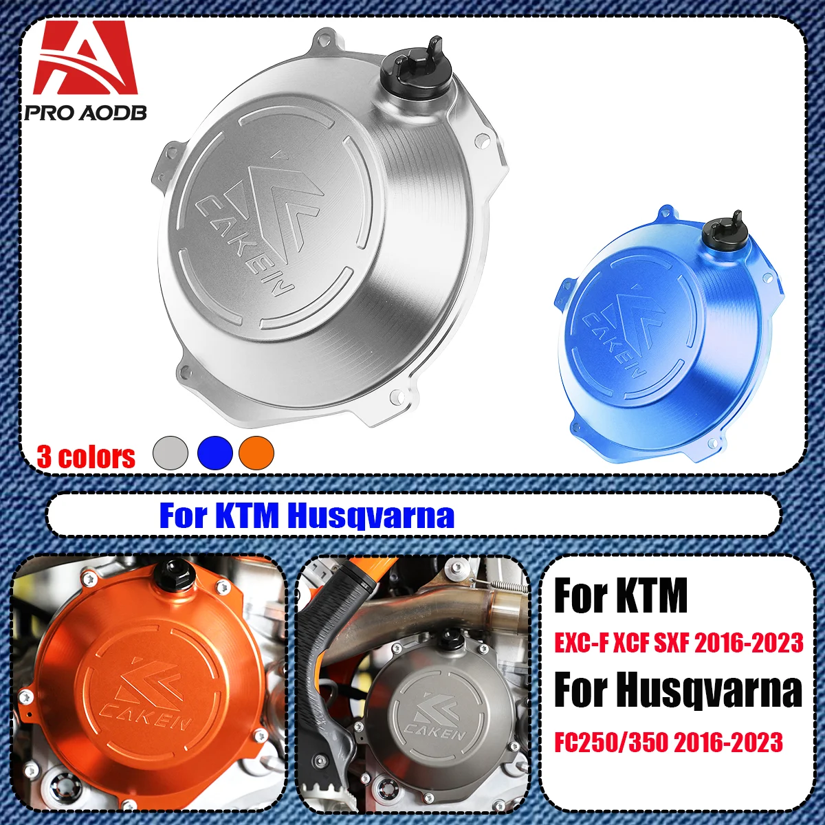 CNC Aluminium Clutch Cover Guard Protector Case For KTM SXF XCF EXC-F 250 350 Husqvarna FC FE FX 250 300 2017-2022 Dirt Bike
CNC Aluminium Clutch Cover Guard Protector Case For KTM SXF XCF EXC-F 250 350 Husqvarna FC FE FX 250 300 2017-2022 Dirt Bike