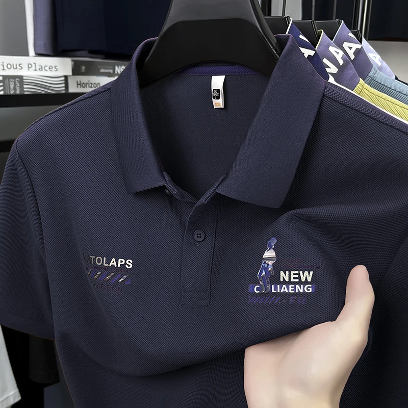 Luxury Textured Polo Shirt for Men | Linen Acetate Silk Cotton Blend Breathable Summer Stand Collar Tee Men’s Clothing
Luxury Textured Polo Shirt for Men | Linen Acetate Silk Cotton Blend Breathable Summer Stand Collar Tee Men’s Clothing