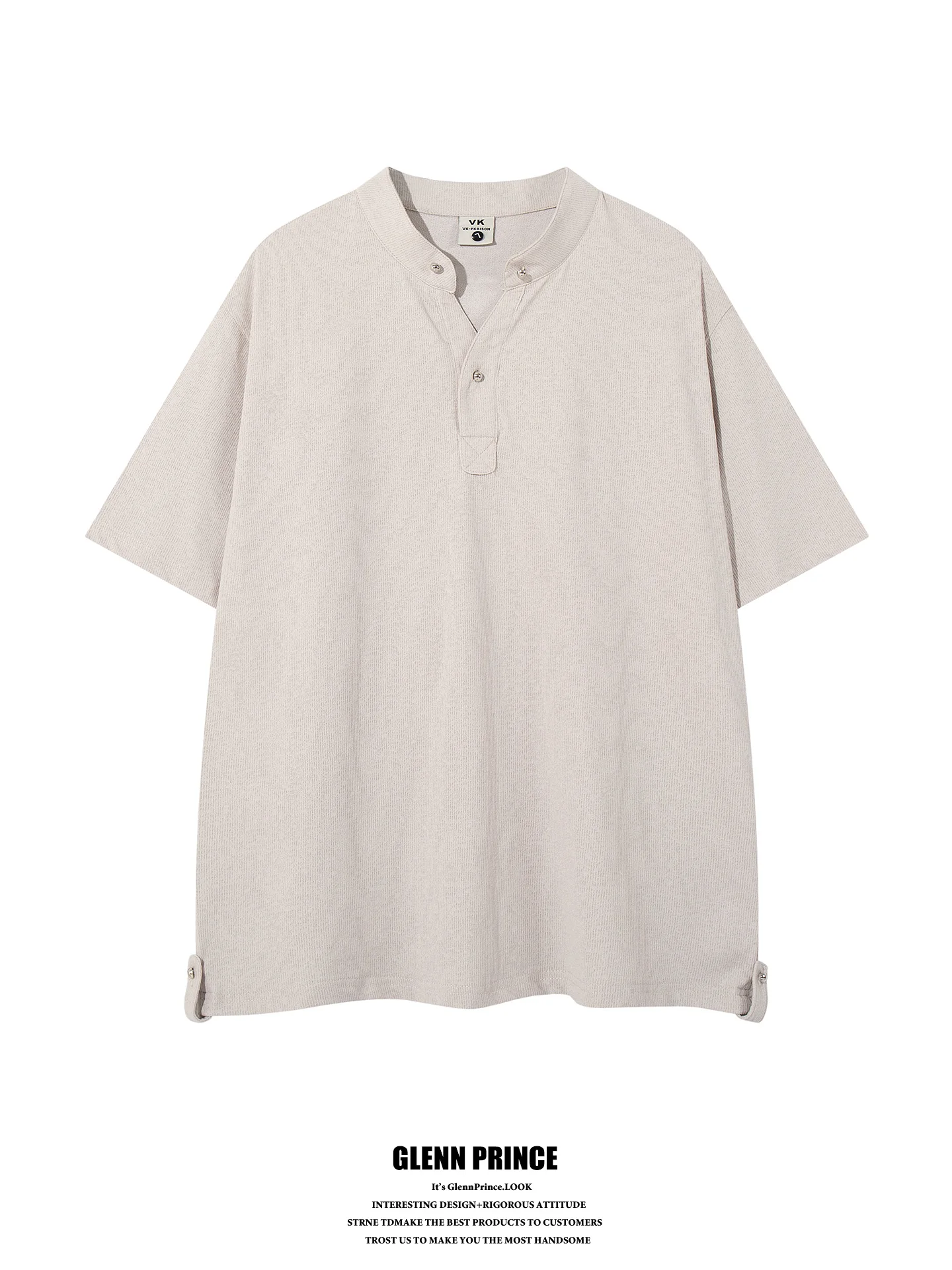 Cleanfit American Style Men's Short Sleeve T-Shirt Pure Color Henry Collar Casual Versatile Summer Fashion Breathable Cotton ...
Cleanfit American Style Men's Short Sleeve T-Shirt Pure Color Henry Collar Casual Versatile Summer Fashion Breathable Cotton ...