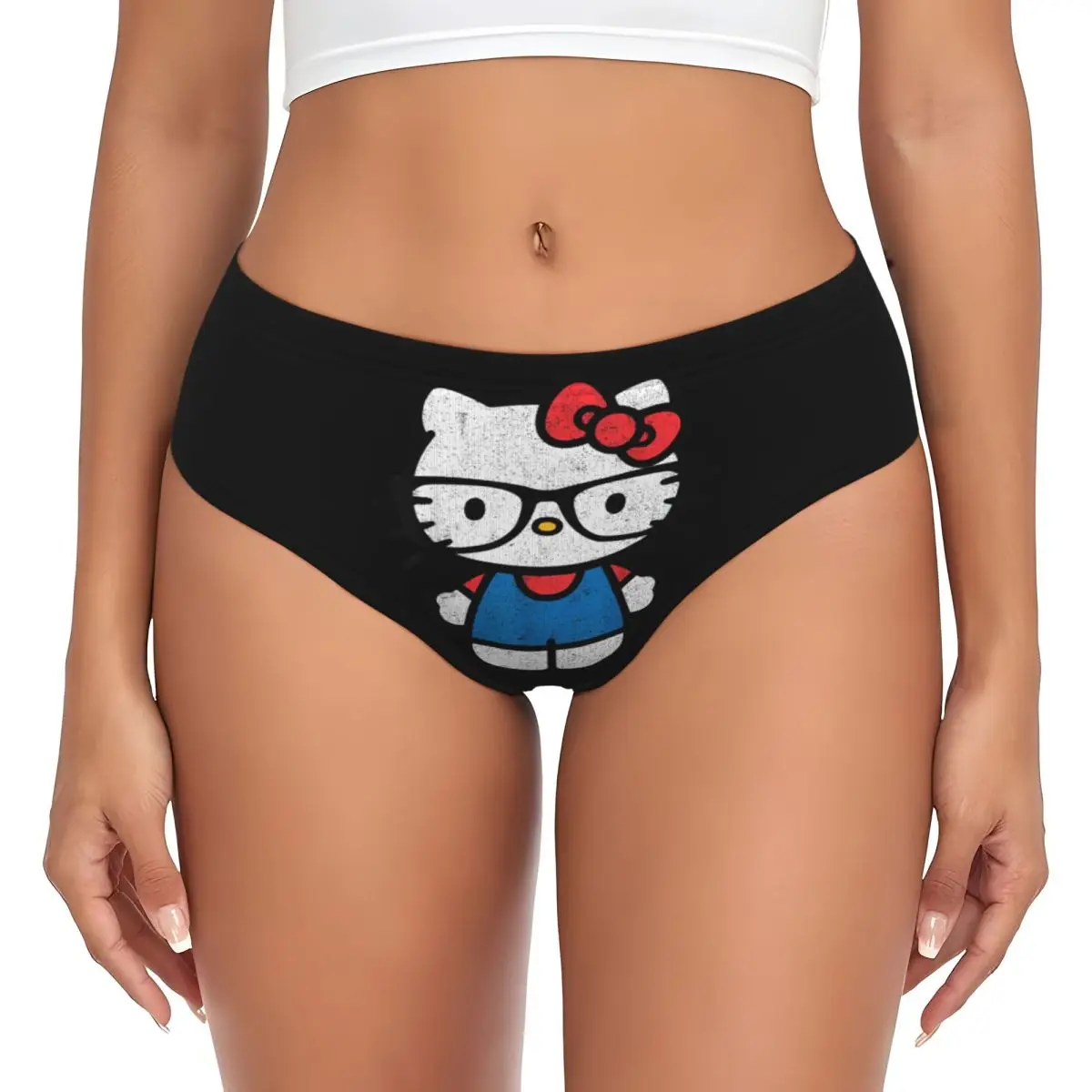 Женское милое нижнее белье, трусики Hello Kitty, очки для НЕРА, уютные женские трусики, трусики
Женское милое нижнее белье, трусики Hello Kitty, очки для НЕРА, уютные женские трусики, трусики