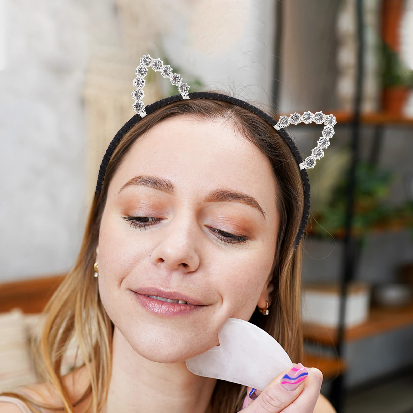 5 шт., повязка для волос с ушками, супер милые стразы для девочек и женщин, повязка для волос с ушками для Хэллоуина, дня рождения, элегантная мода
5 шт., повязка для волос с ушками, супер милые стразы для девочек и женщин, повязка для волос с ушками для Хэллоуина, дня рождения, элегантная мода