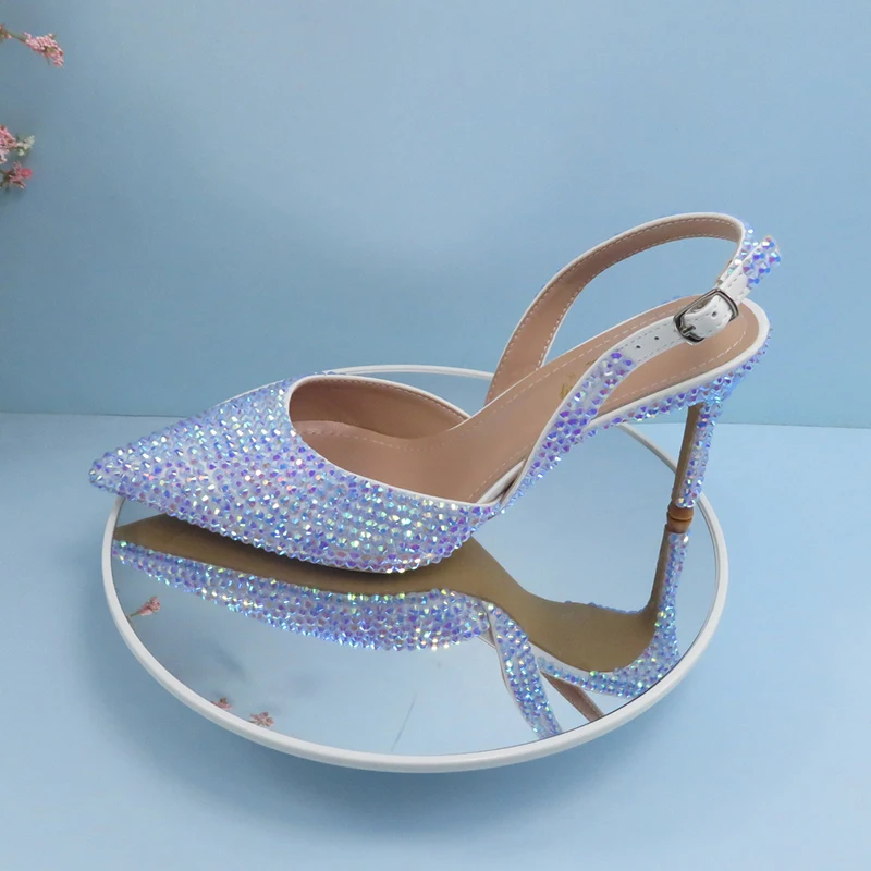 Bride's Wedding Shoes 2024 New Fashion Jelly rhinestones with Pointed Wedding Shoes Women's High Heels Slim Heels Party Shoes
Bride's Wedding Shoes 2024 New Fashion Jelly rhinestones with Pointed Wedding Shoes Women's High Heels Slim Heels Party Shoes