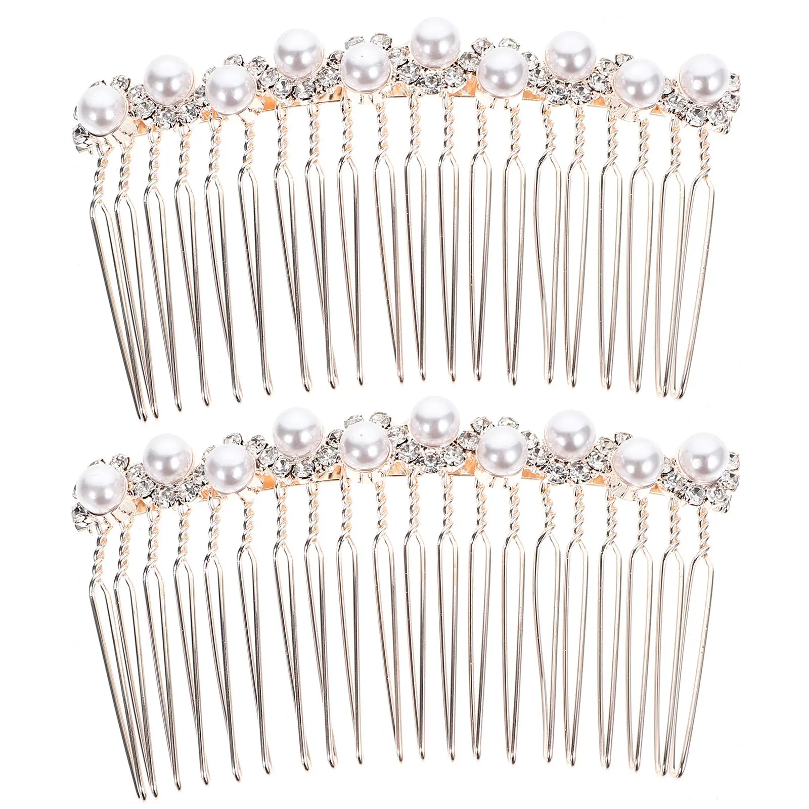 2Pcs Pearl Hair Side Combs Wedding Bridal Rhinestone Hair Accessories Lightweight Clip for Prom Events Bride Accessories
2Pcs Pearl Hair Side Combs Wedding Bridal Rhinestone Hair Accessories Lightweight Clip for Prom Events Bride Accessories