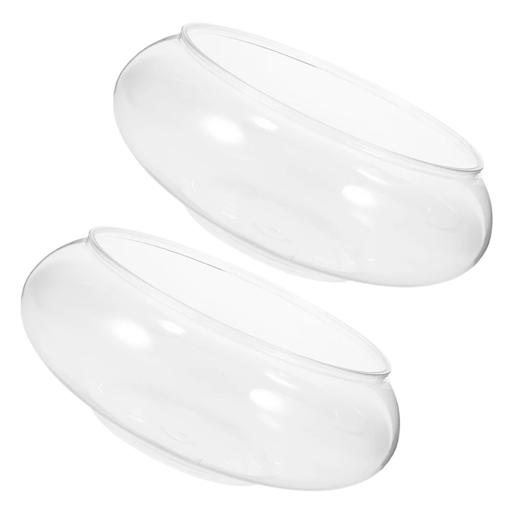 2pcs Tank for Desktop Home Office 2800ml Transparent Aquariums Tanks Fish Bowl Small Bowls Gardening Supplies
2pcs Tank for Desktop Home Office 2800ml Transparent Aquariums Tanks Fish Bowl Small Bowls Gardening Supplies