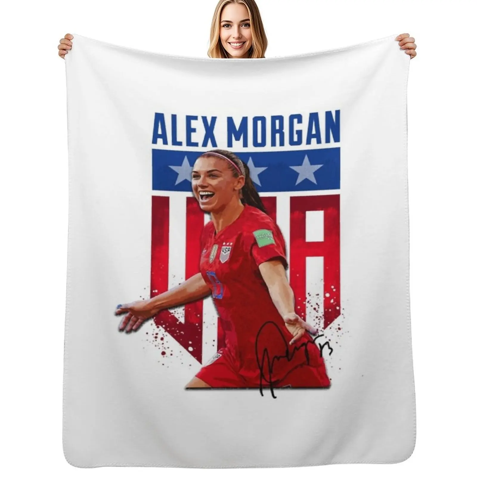 Gifts For Men Alex Morgan Cool Graphic Gift Throw Blanket Foldable Soft Warm Blanket for Outdoor Use
Gifts For Men Alex Morgan Cool Graphic Gift Throw Blanket Foldable Soft Warm Blanket for Outdoor Use