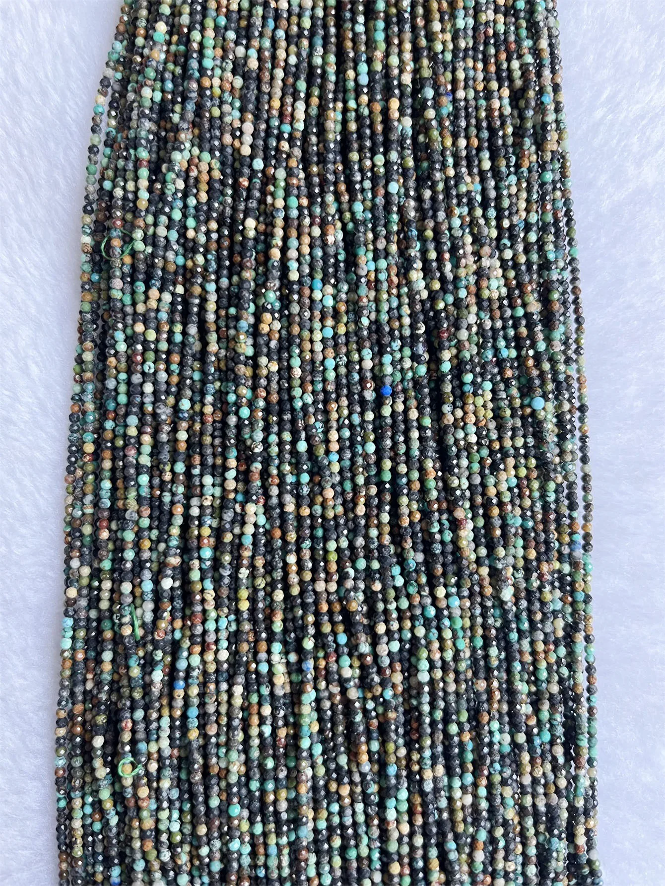Original 2MM Faceted Hubei Turquoise Loose Beads For Natural Stone Jewelry Making Design Small Tiny Size Gemstone
Original 2MM Faceted Hubei Turquoise Loose Beads For Natural Stone Jewelry Making Design Small Tiny Size Gemstone