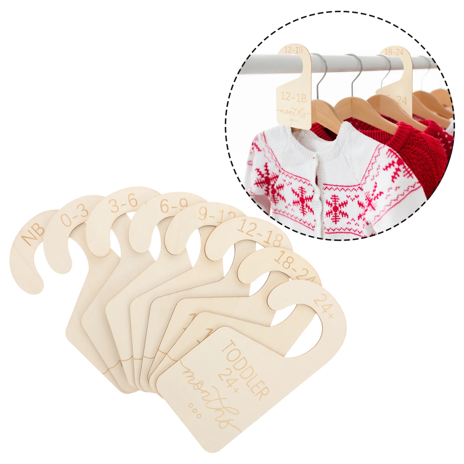 Baby Clothes Organizer Kindergarten Clothing Hangers Infant Wardrobe Dividers Racks
Baby Clothes Organizer Kindergarten Clothing Hangers Infant Wardrobe Dividers Racks