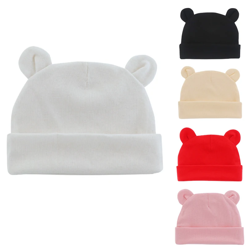 Baby Hat Comfortable Solid Color Hats Cute Ear Shape Cotton Cap Newborn Photography Props Infant Bonnet Items Hair Accessories
Baby Hat Comfortable Solid Color Hats Cute Ear Shape Cotton Cap Newborn Photography Props Infant Bonnet Items Hair Accessories