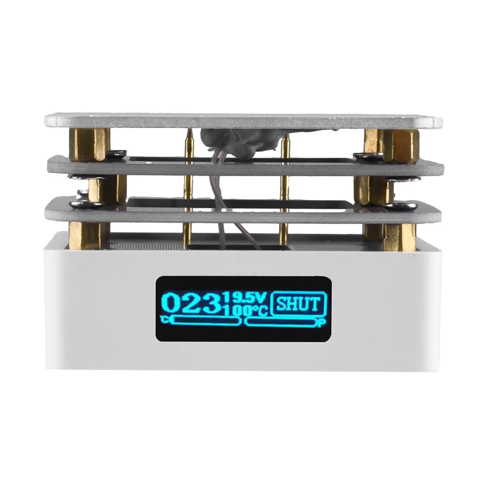 Type-C Mini Hot Plate PCB SMD Board Soldering Plate Adjustable Constant Temperature Heating Tool Preheating Station Repair Tools
Type-C Mini Hot Plate PCB SMD Board Soldering Plate Adjustable Constant Temperature Heating Tool Preheating Station Repair Tools