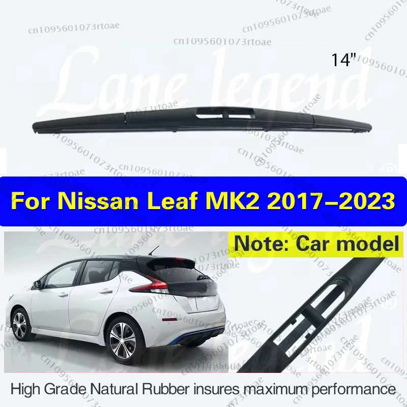 14" Rear Windshield Windscreen Washer Wiper Blade For Nissan Leaf MK2 2017-2023 Car Accessories Accsesories 2019 2020 2021 2022
14" Rear Windshield Windscreen Washer Wiper Blade For Nissan Leaf MK2 2017-2023 Car Accessories Accsesories 2019 2020 2021 2022