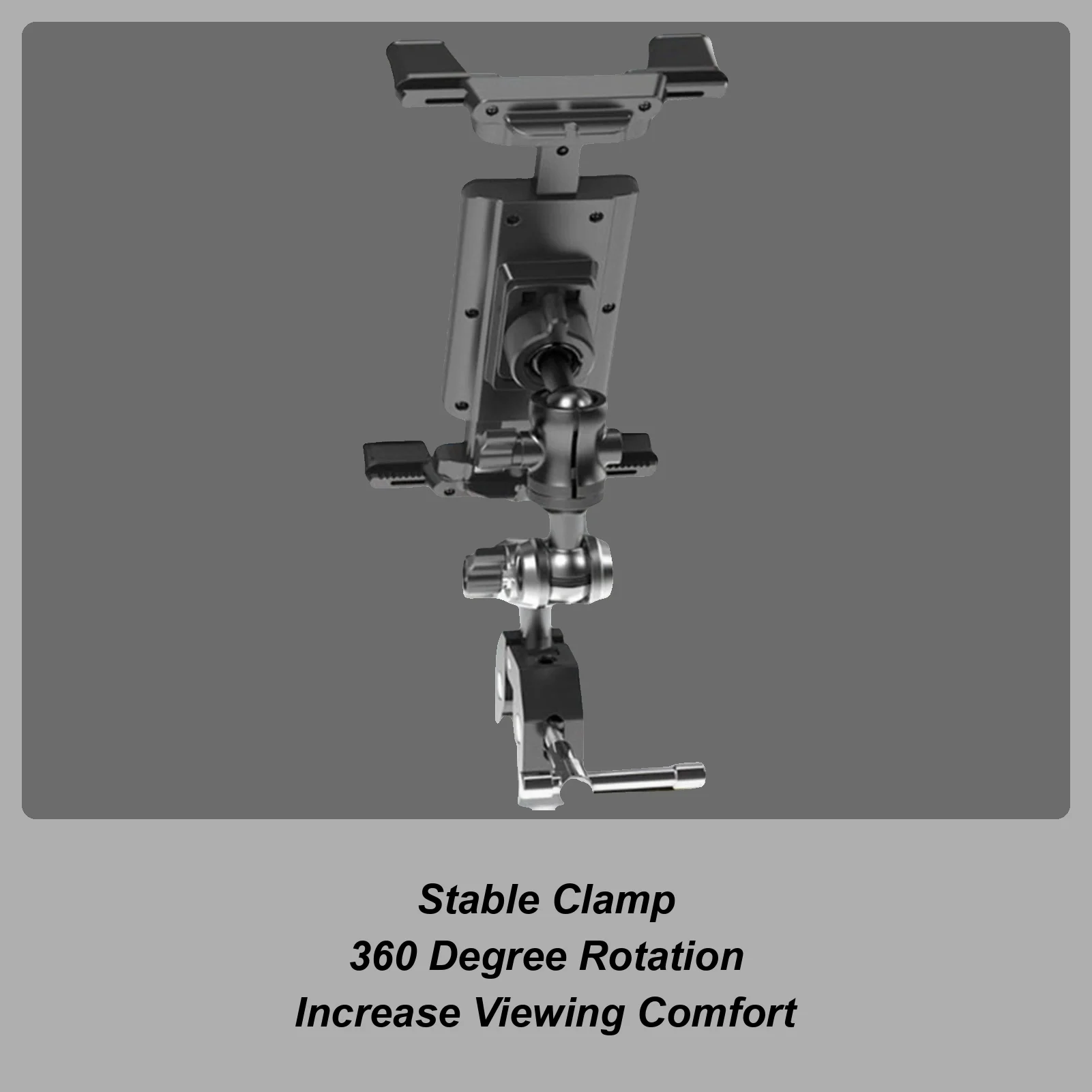 Подставка для планшета, подходит для беговой дорожки, велотренажера, коляски, подставка для микрофона, подходит для телефона и планшета диаметром 4,7–12,9 дюйма.
Подставка для планшета, подходит для беговой дорожки, велотренажера, коляски, подставка для микрофона, подходит для телефона и планшета диаметром 4,7–12,9 дюйма.