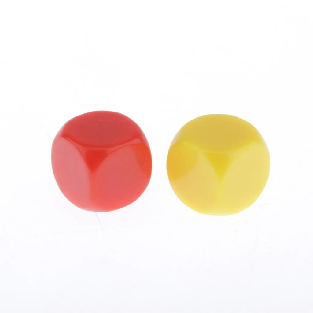 16mm Blank D6 Dice Set Acrylic Six Sided Multicolor Playing Game Dices for Tabletop Board Game Accessories
16mm Blank D6 Dice Set Acrylic Six Sided Multicolor Playing Game Dices for Tabletop Board Game Accessories