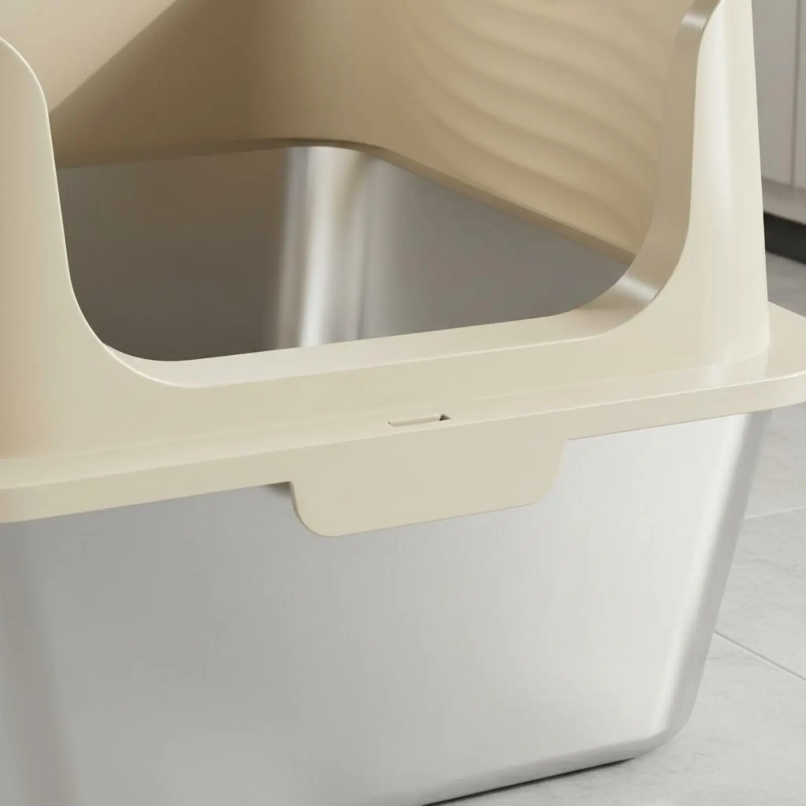 Stainless Steel Litter Box Anti-Spray High Sided Cat Litter Box Additional Large Cat Potty Odor Control Pet Supply Long-Lasting
Stainless Steel Litter Box Anti-Spray High Sided Cat Litter Box Additional Large Cat Potty Odor Control Pet Supply Long-Lasting