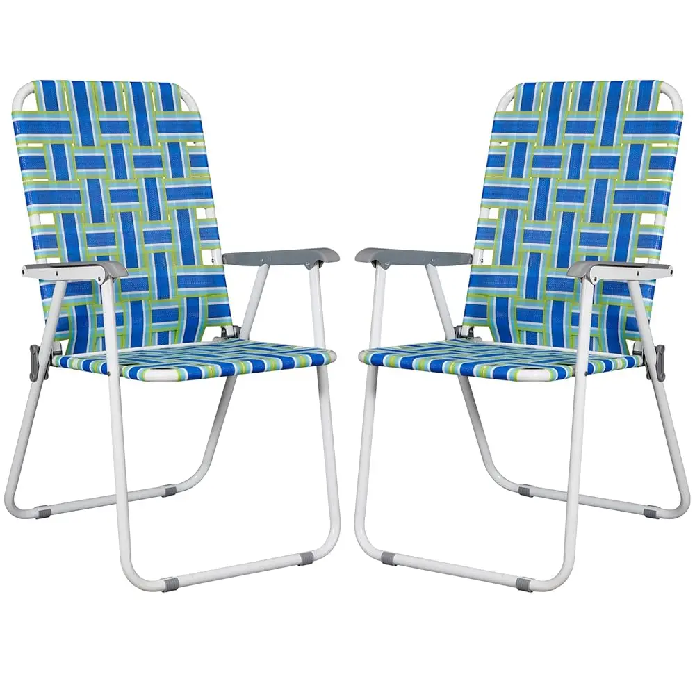 Patio Lawn Chairs Folding Set Of 2, Metal Webbed Folding Outdoor Beach Chair Portable For Camping Bbq, Fishing,Yard,
Patio Lawn Chairs Folding Set Of 2, Metal Webbed Folding Outdoor Beach Chair Portable For Camping Bbq, Fishing,Yard,