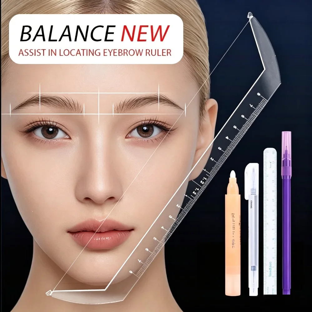 Tattoo Mapping Balance Line Ruler Microblading Can Be Bent Transparent Auxiliary Brow Measurement Stencil Tools Makeup Supplies
Tattoo Mapping Balance Line Ruler Microblading Can Be Bent Transparent Auxiliary Brow Measurement Stencil Tools Makeup Supplies