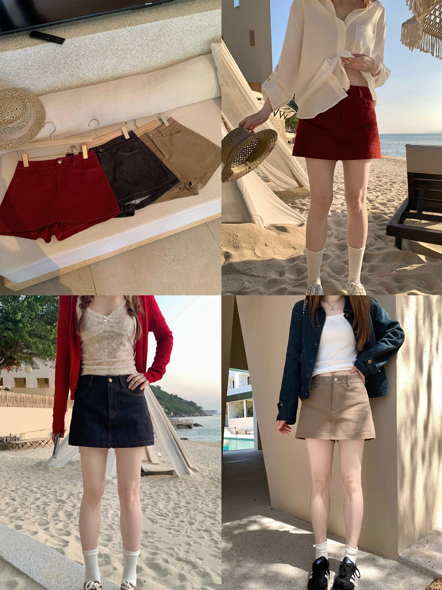High Waist A-Line Shorts Casual Cotton Denim Versatile Slimming Comfortable Fashionable New Style Zzhen Studio Ladies' Pants
High Waist A-Line Shorts Casual Cotton Denim Versatile Slimming Comfortable Fashionable New Style Zzhen Studio Ladies' Pants