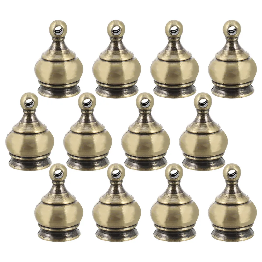 12Pcs M10x1 Threaded Decorative Crown Nut Perforated Lamp Finial Cap Knob Secure Lighting Accessories Ceiling Chandelier Floor
12Pcs M10x1 Threaded Decorative Crown Nut Perforated Lamp Finial Cap Knob Secure Lighting Accessories Ceiling Chandelier Floor