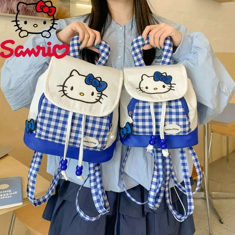 Sanrio Hello Kitty Backpack Cute Red Blue Sweet Lightweight Travel Mini Cartoon Storage Bag Portable Handbag
Sanrio Hello Kitty Backpack Cute Red Blue Sweet Lightweight Travel Mini Cartoon Storage Bag Portable Handbag