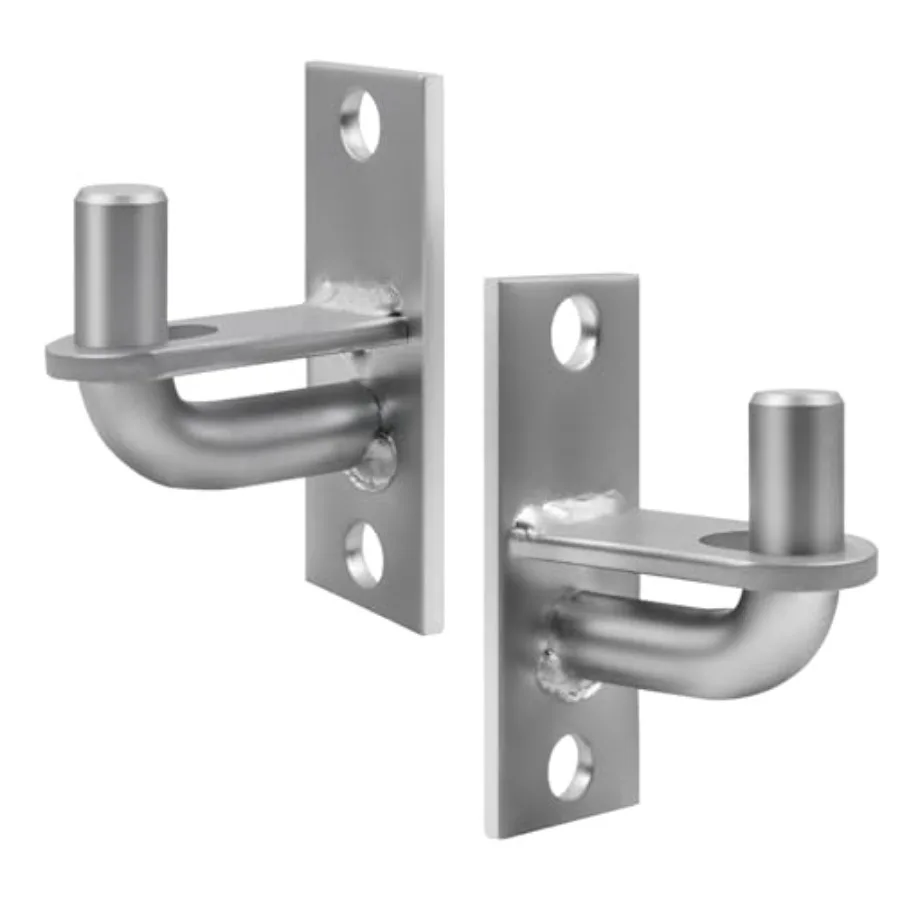 Gate Hinges, 2 PCS Wall Mount Gate Hinge, Gate Hinges Heavy Duty for Farm Gates, Chain Link Fence Gate Hinge with 5/8 Hinge Pin
Gate Hinges, 2 PCS Wall Mount Gate Hinge, Gate Hinges Heavy Duty for Farm Gates, Chain Link Fence Gate Hinge with 5/8 Hinge Pin