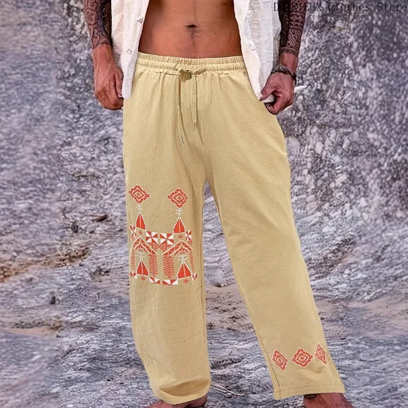Loose Beach Men's Casual Pants Baggy Pants【 Spring/Summer 2025 New Collection 】Men's Digital Printed Vacation Style Long Pants
Loose Beach Men's Casual Pants Baggy Pants【 Spring/Summer 2025 New Collection 】Men's Digital Printed Vacation Style Long Pants