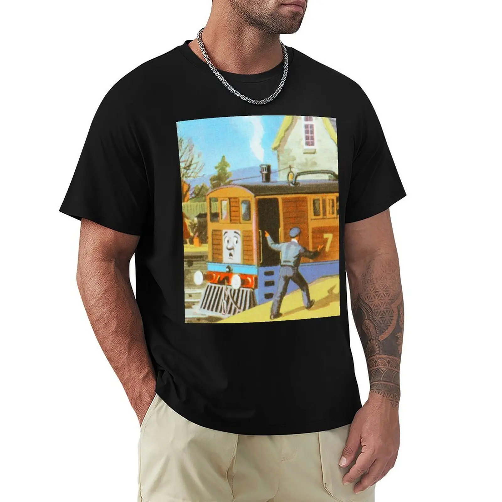 The Eight Famous Engines: Double Header from The Railway Series T-Shirt Casual Minimalist Short Sleeve Top
The Eight Famous Engines: Double Header from The Railway Series T-Shirt Casual Minimalist Short Sleeve Top